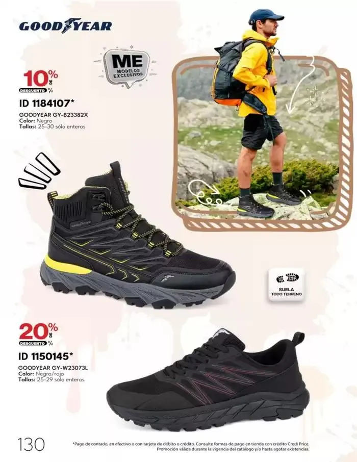 Catálogo de 10 PAGOS SIN INT | CALZADO | PV | 2025 | 1E 1 de abril al 30 de septiembre 2025 - Pagina 130