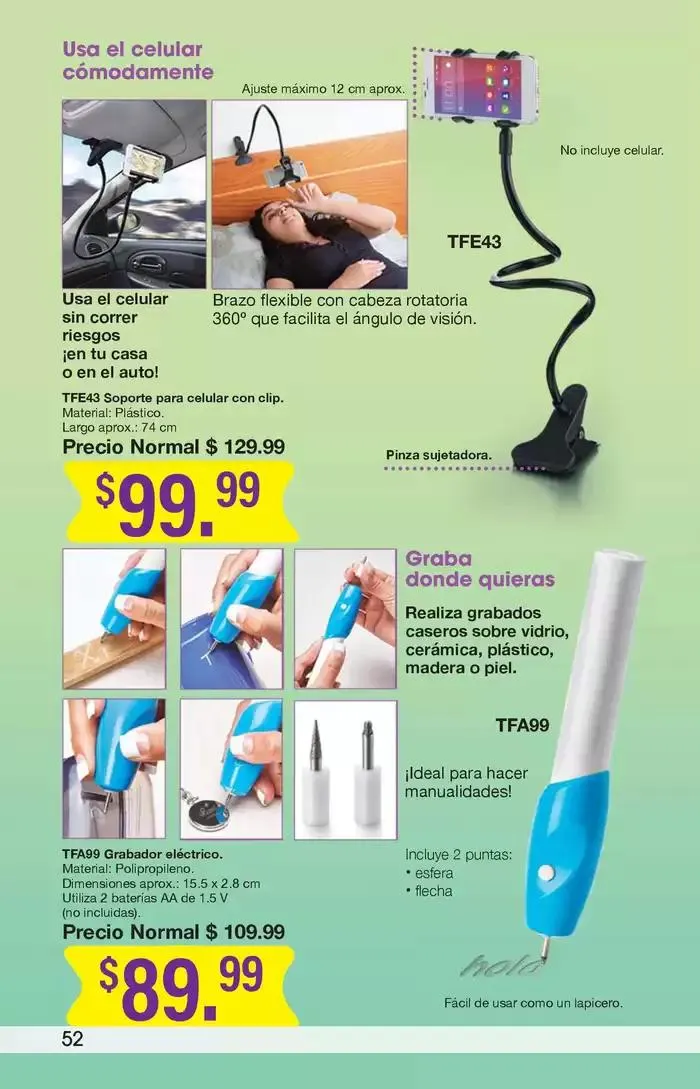 Catálogo de Arabela Campaña 11 2 de mayo al 15 de mayo 2025 - Pagina 52