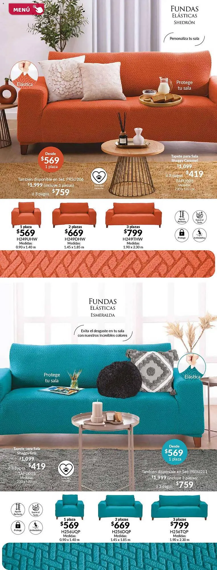 Catálogo de Catálogo Colchas Concord 1 de febrero al 2 de mayo 2026 - Pagina 125