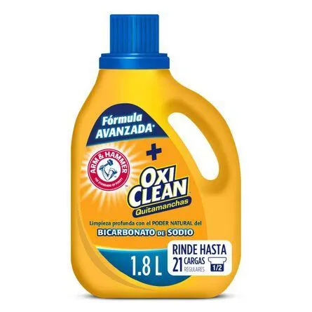 Detergente Líquido Arm and Hammer con OxiClean 1.8 Lt