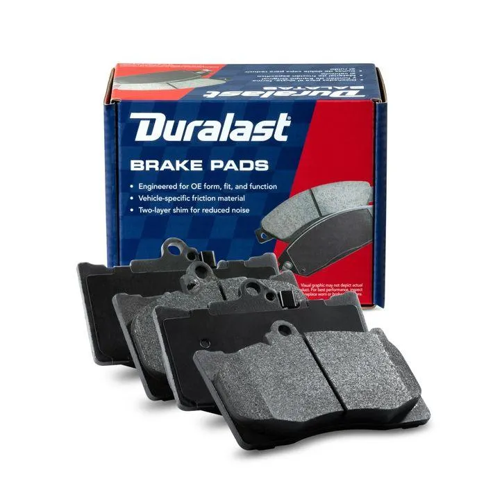 Juego de Balatas de Disco Semi-Metalicas Duralast MKD1118