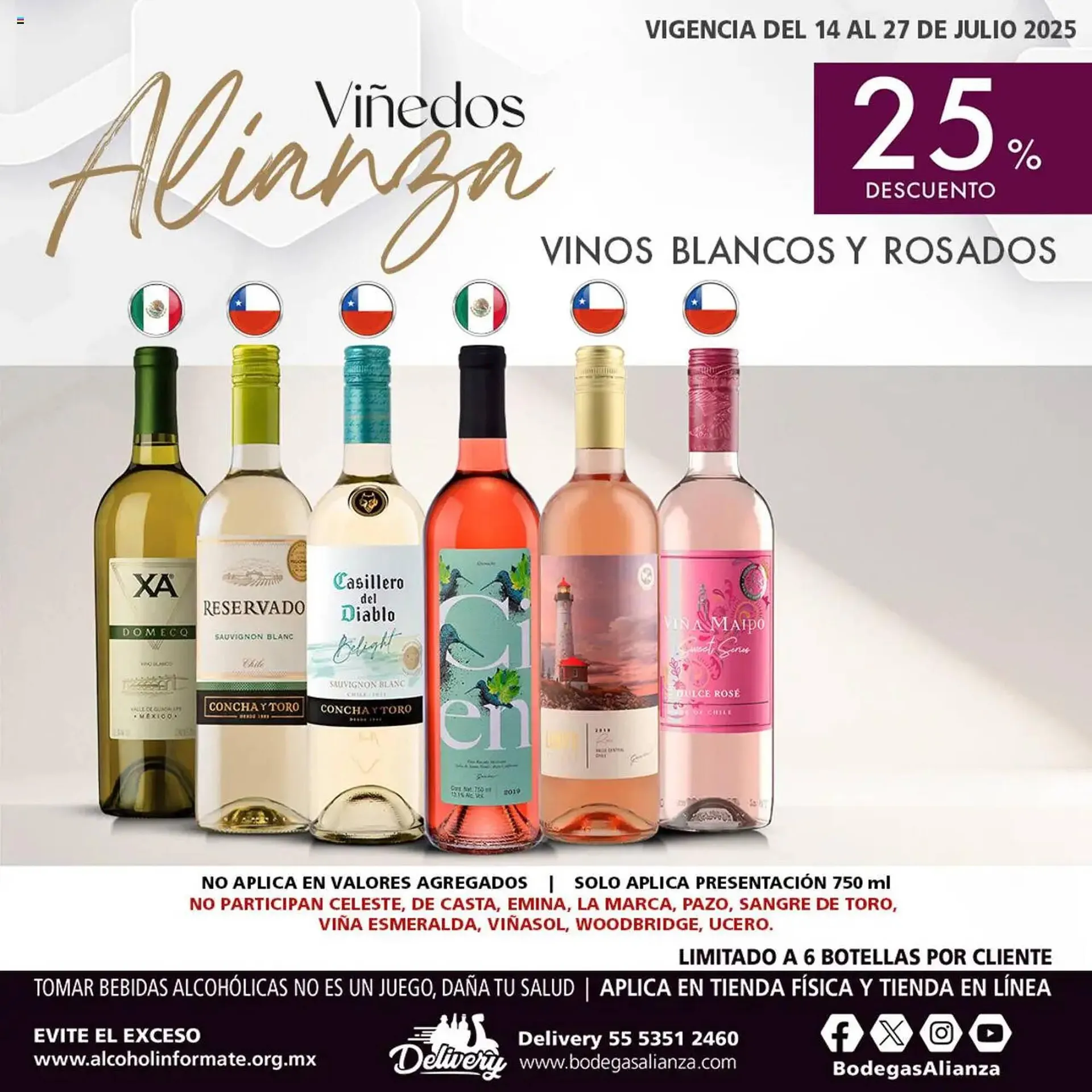 Catálogo de Catálogo Bodegas Alianza 14 de julio al 28 de julio 2025 - Pagina 1