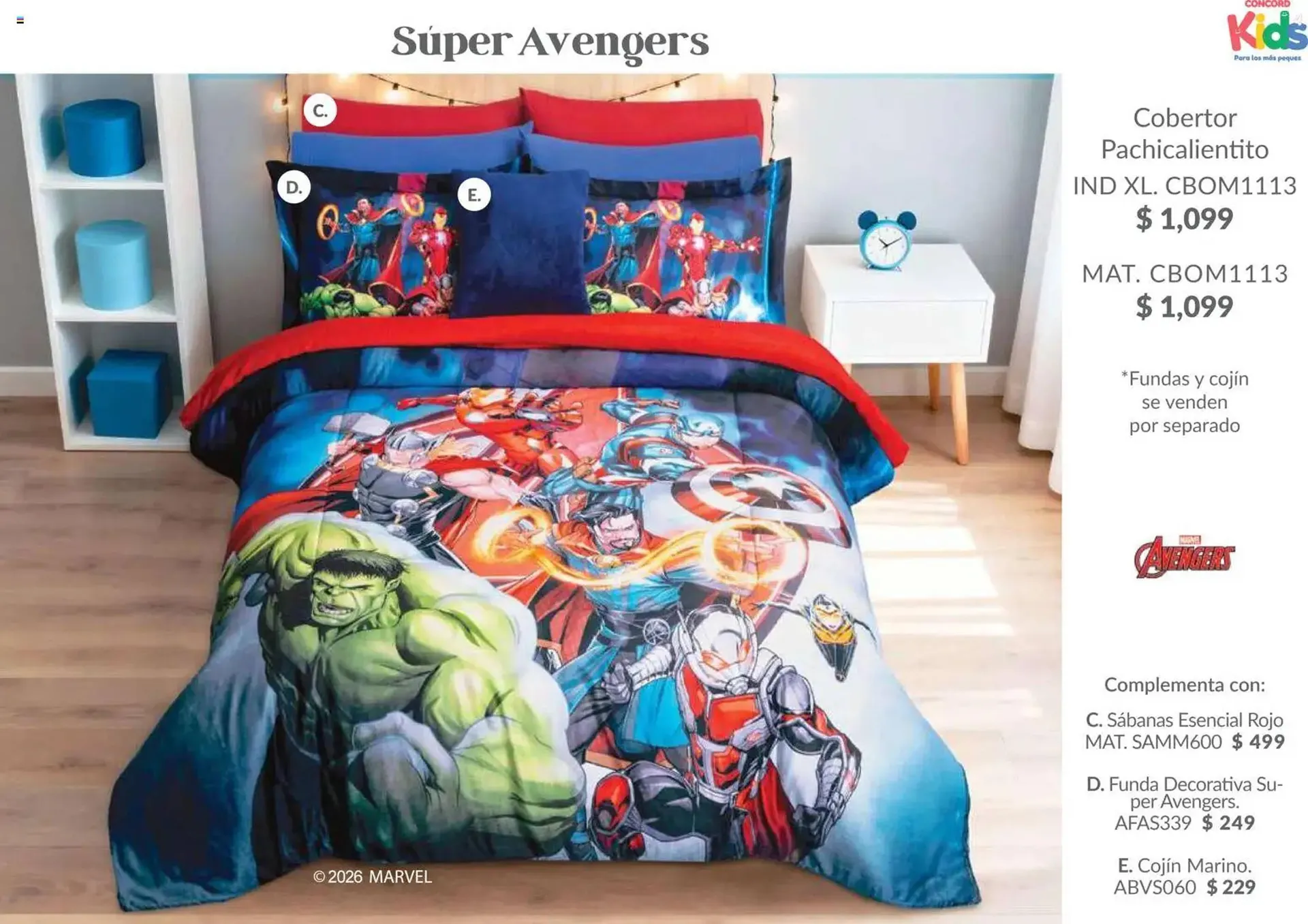 Catálogo de Catálogo Colchas Concord 1 de febrero al 1 de mayo 2026 - Pagina 49