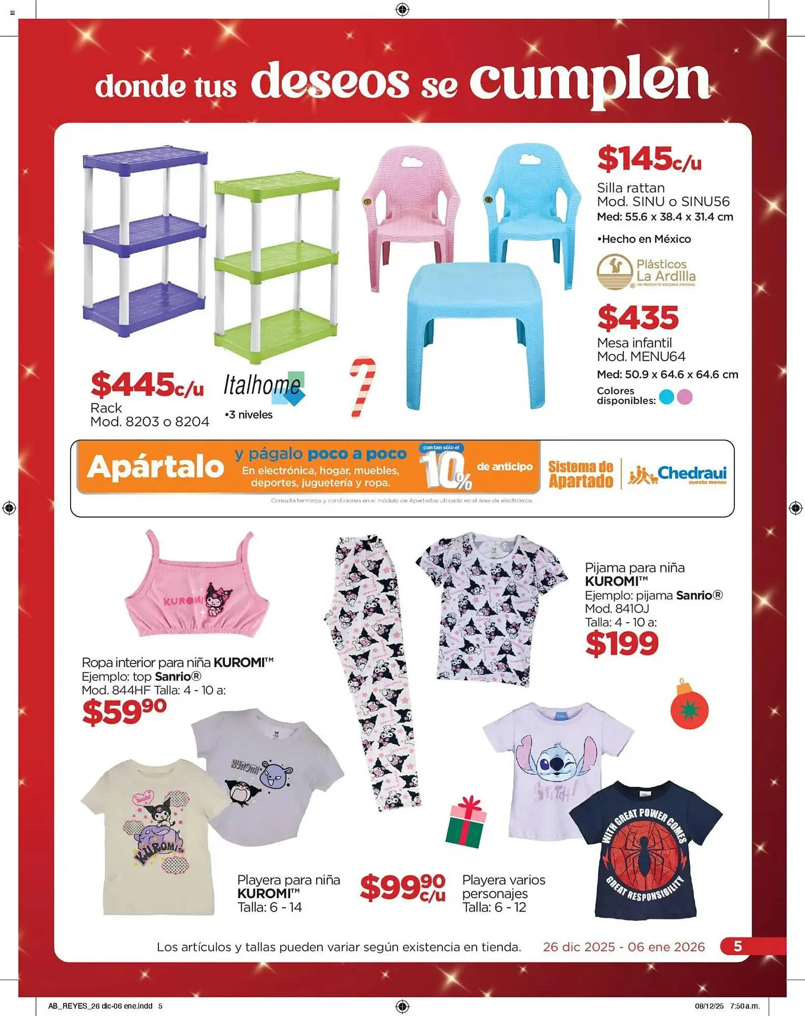 Catálogo de Folleto Chedraui 27 de diciembre al 6 de enero 2026 - Pagina 5