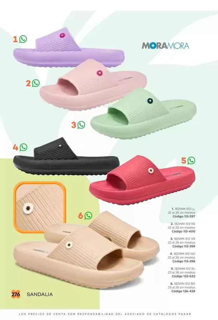 Catálogo de Pakar Sandalia 31 de enero al 31 de mayo 2025 - Pagina 276