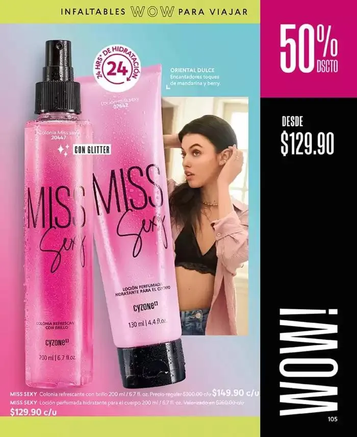 Catálogo de Catálogo Cyzone México C06 4 de marzo al 30 de junio 2025 - Pagina 105