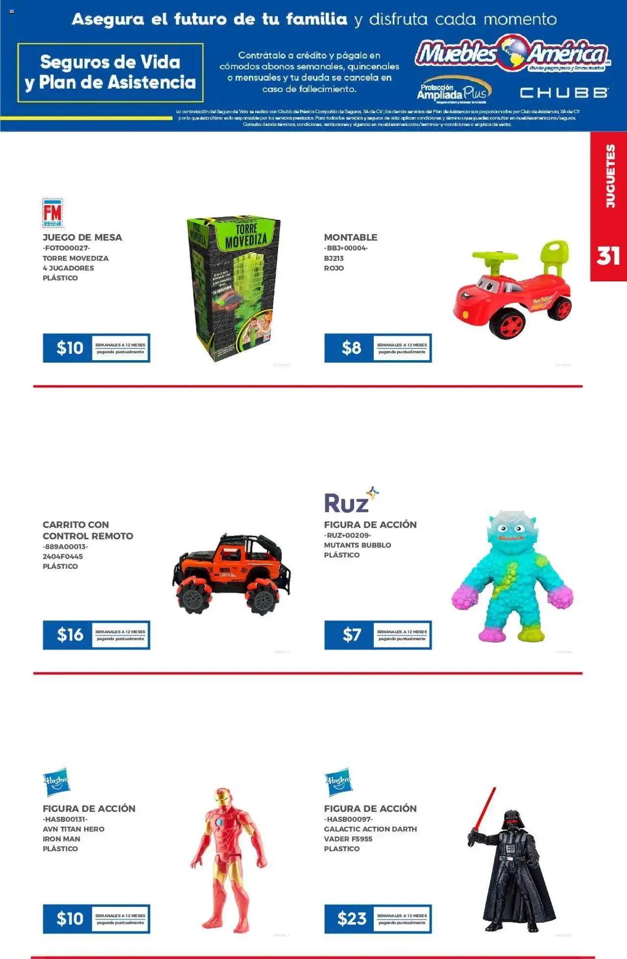 Catálogo de Muebles America catálogo Primavera 11 de febrero al 10 de mayo 2025 - Pagina 31