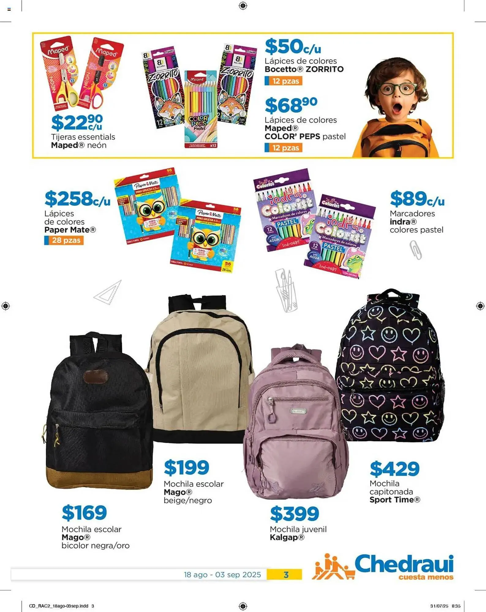 Catálogo de Catálogo Chedraui 18 de agosto al 3 de septiembre 2025 - Pagina 3