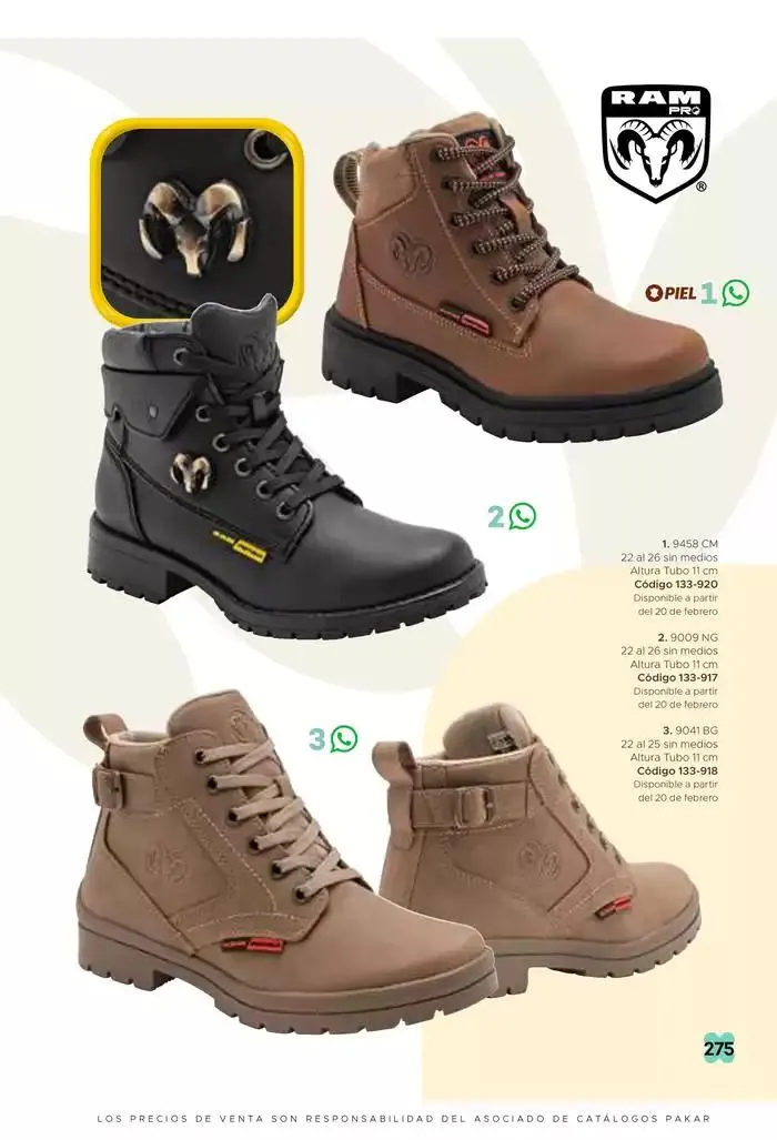 Catálogo de Pakar Mujer 31 de enero al 31 de agosto 2025 - Pagina 275