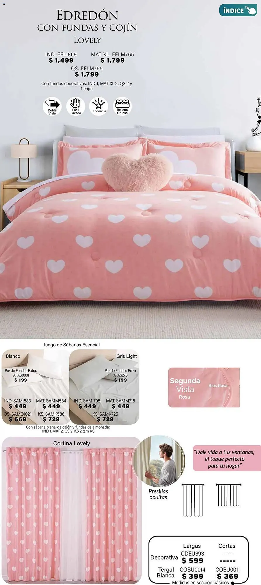 Catálogo de Catálogo Colchas Concord 1 de noviembre al 1 de febrero 2026 - Pagina 107