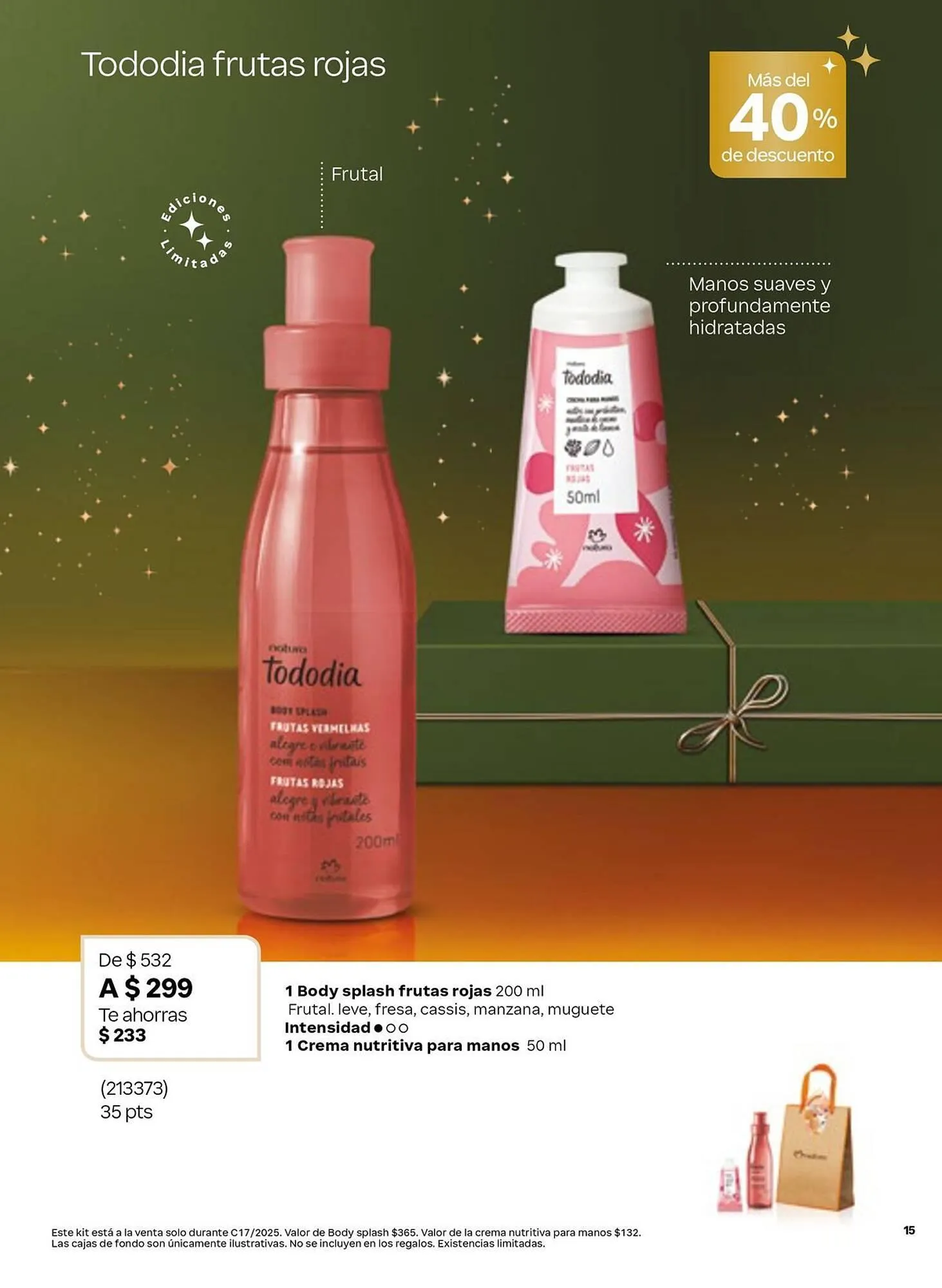 Catálogo de Catálogo Natura 3 de octubre al 31 de diciembre 2025 - Pagina 15