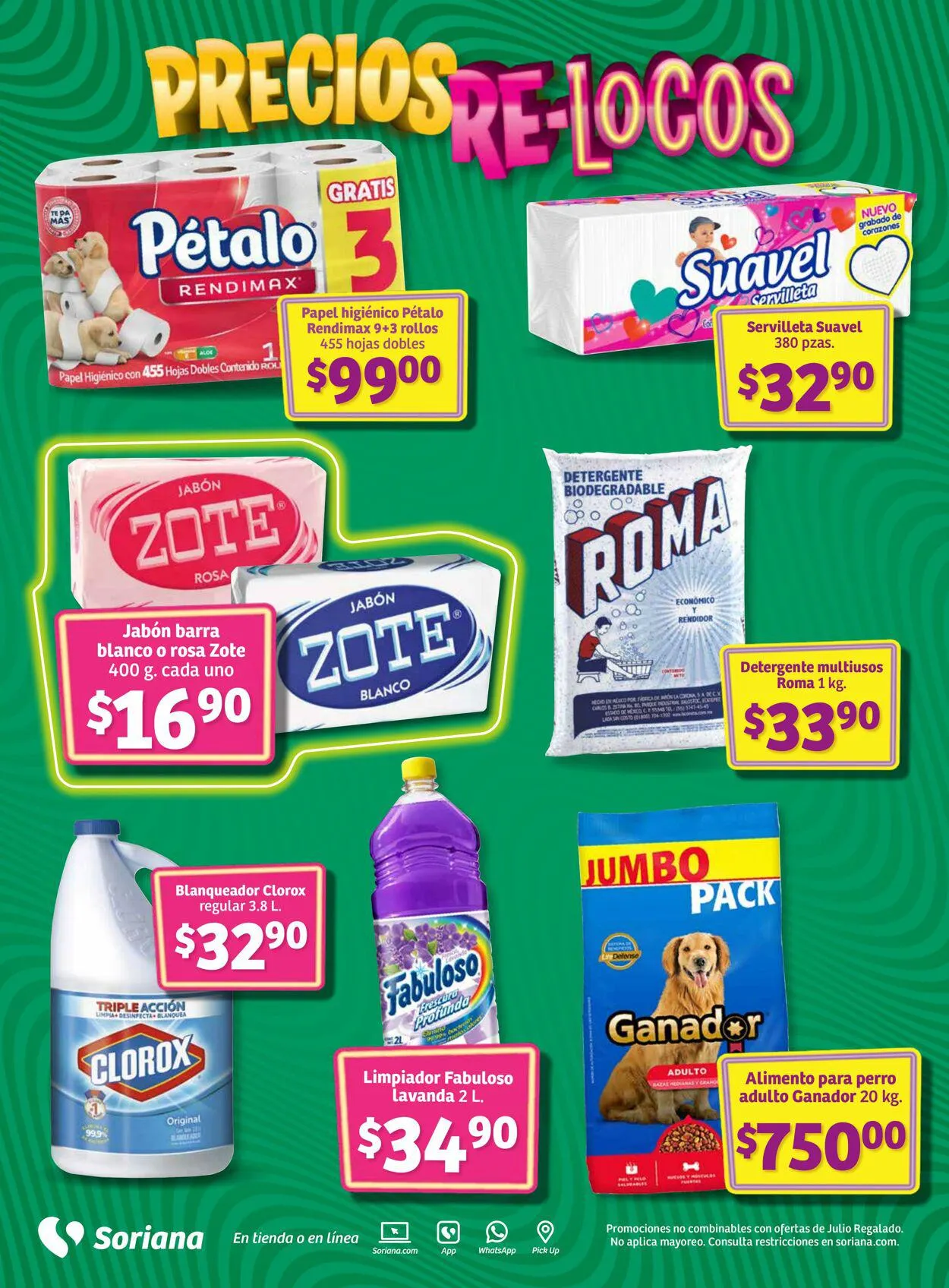 Catálogo de Soriana - Folleto Julio Regalado Mercado Nacional Oferta actual 20 de julio al 27 de julio 2023 - Pagina 15