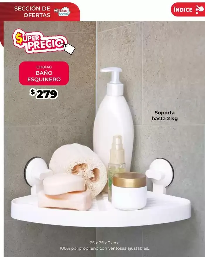 Catálogo de Ofertas Colchas Concord 1 de mayo al 30 de junio 2025 - Pagina 173