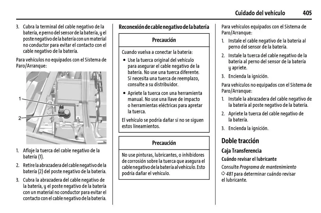 Catálogo de Cheyenne 2025 Manual del propietario 22 de enero al 31 de diciembre 2025 - Pagina 406