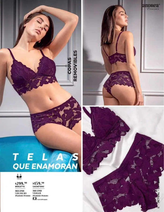 Catálogo de ANDREA - LENCERIA & VESTIR INTERIOR 26 de agosto al 25 de enero 2025 - Pagina 12