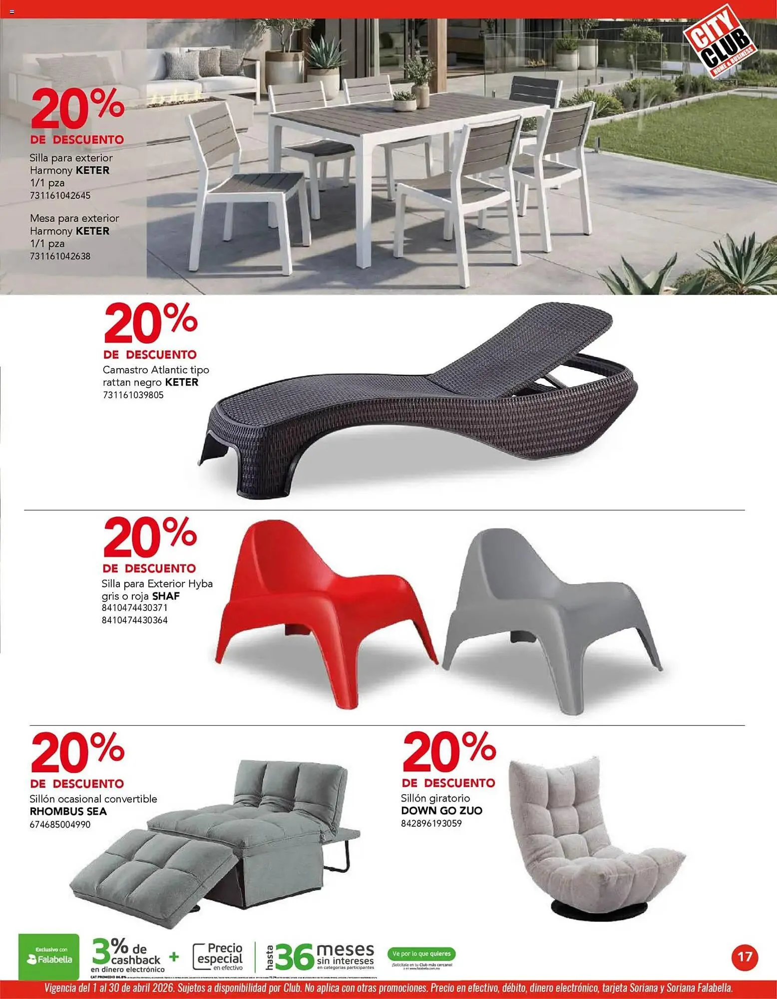 Catálogo de Catálogo City Club 1 de abril al 1 de mayo 2026 - Pagina 17