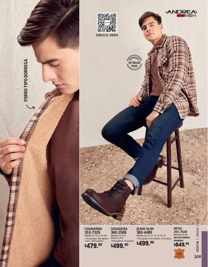 Catálogo de ANDREA - VESTIR CABALLERO 26 de agosto al 25 de enero 2025 - Pagina 21