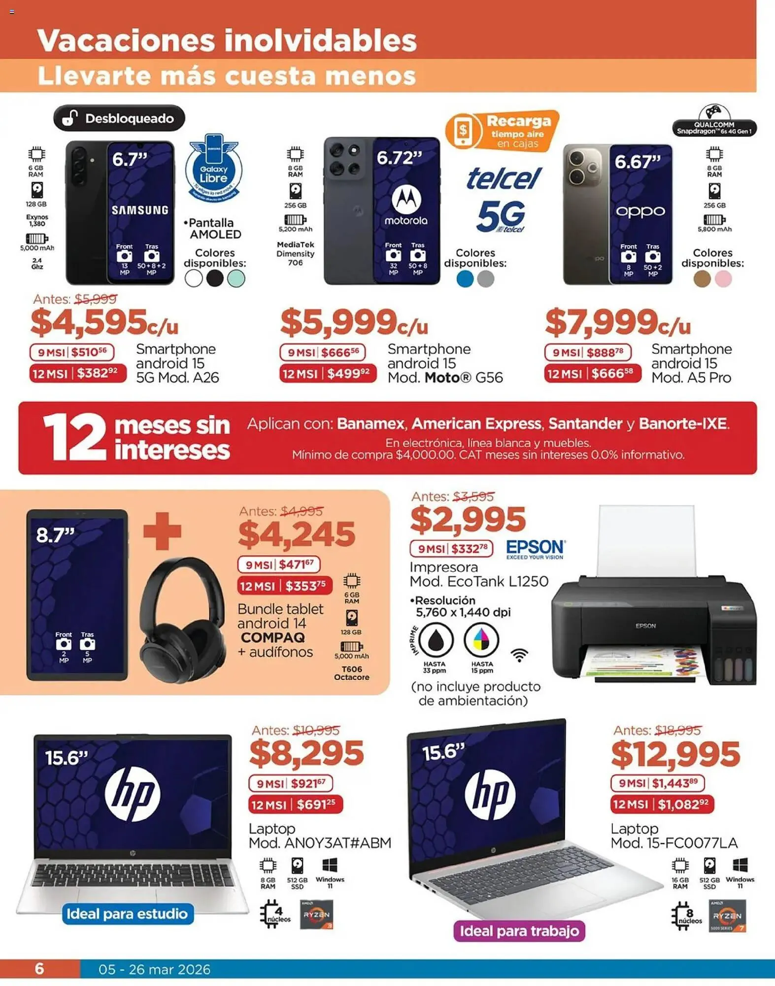 Catálogo de Folleto Chedraui 5 de marzo al 26 de marzo 2026 - Pagina 6