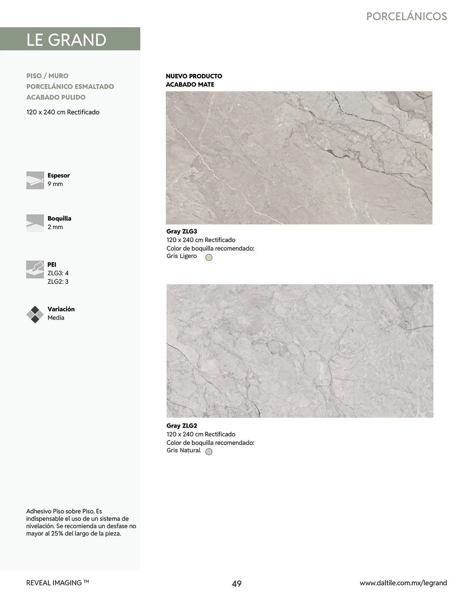 Catálogo de Catálogo Daltile 13 de enero al 31 de diciembre 2026 - Pagina 49
