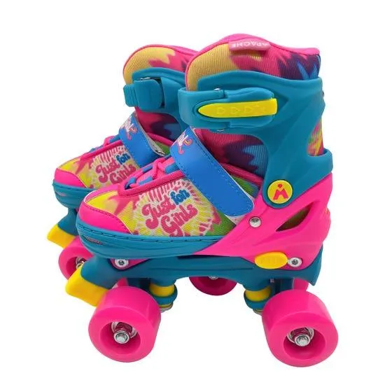 Rush Girl Patines Quad Rosa y Azul Qsbfwg