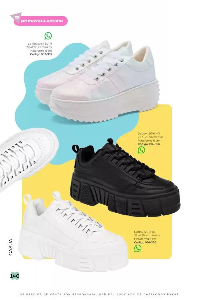 Catálogo de Pakar Casual 31 de enero al 31 de agosto 2025 - Pagina 140