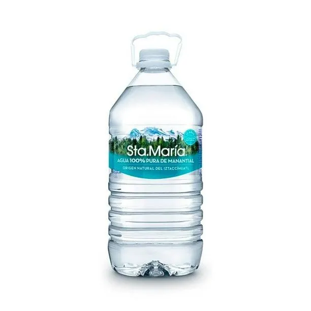 Agua de manantial Sta. María 4 l
