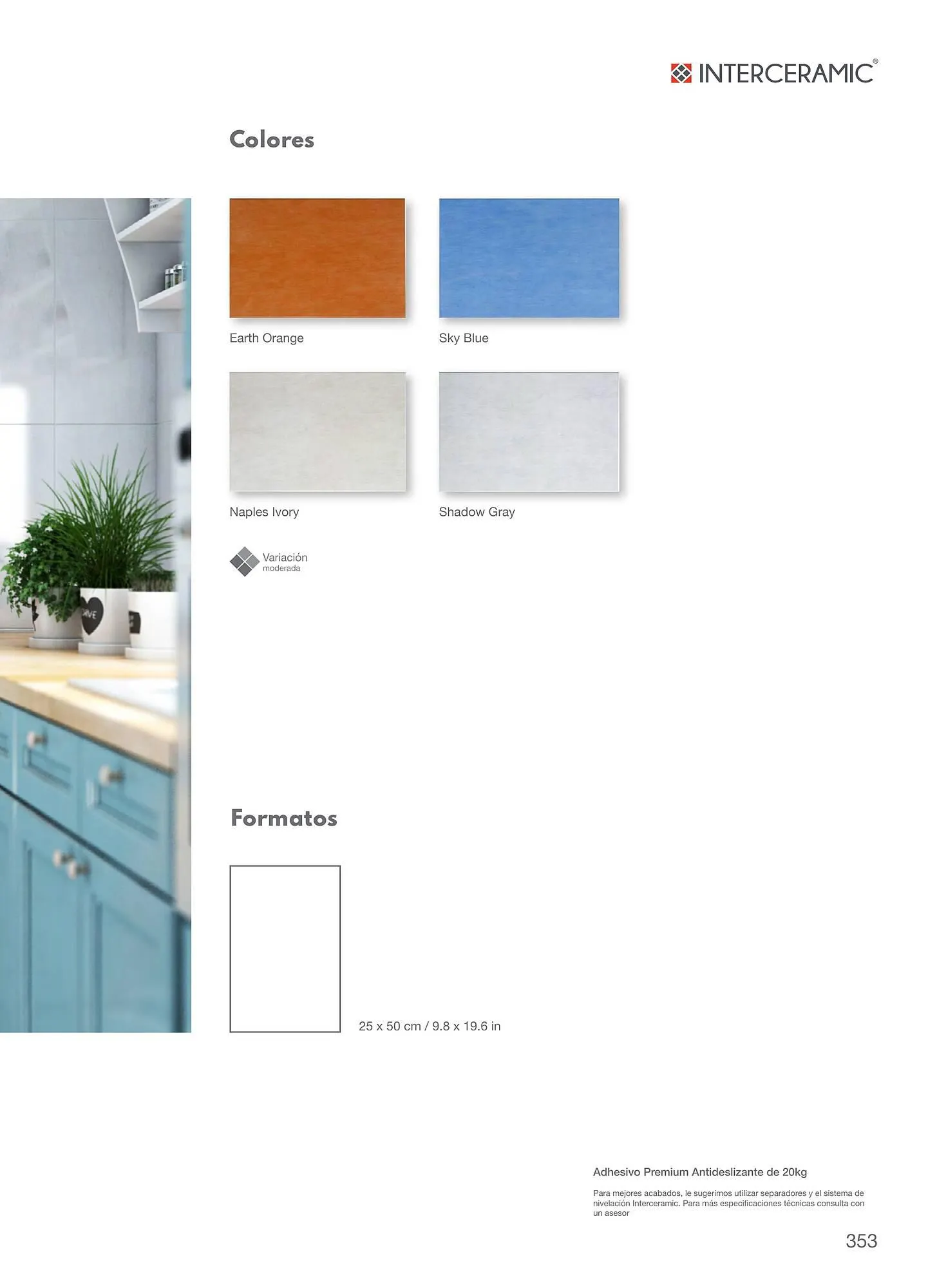 Catálogo de Catálogo Interceramic 12 de marzo al 31 de diciembre 2024 - Pagina 353