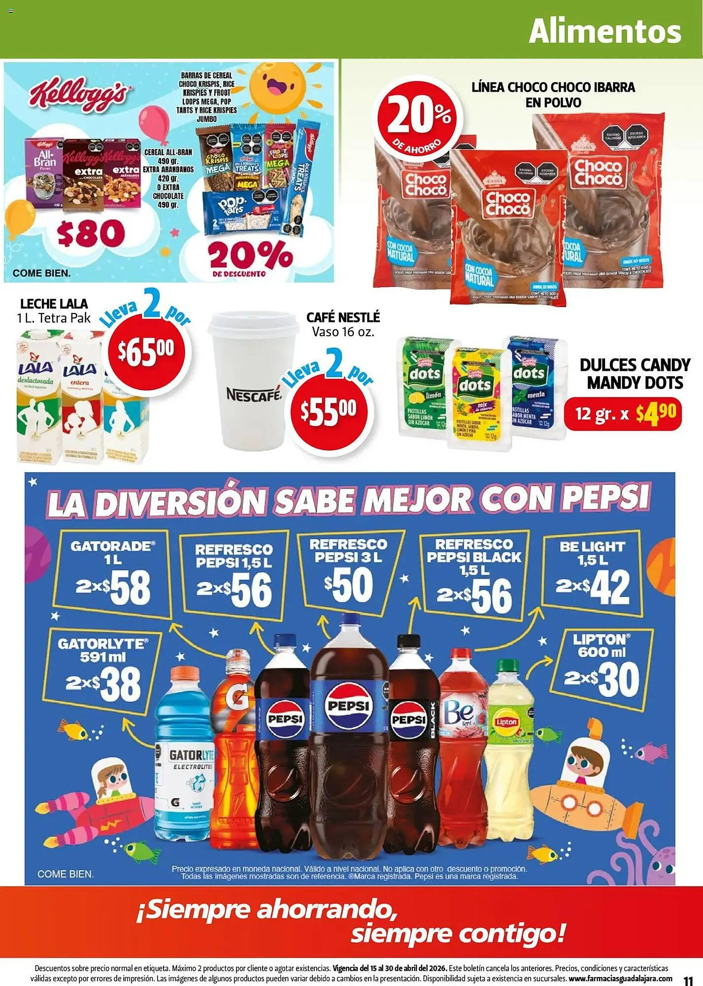 Catálogo de Folleto Farmacias Guadalajara 15 de abril al 1 de mayo 2026 - Pagina 11