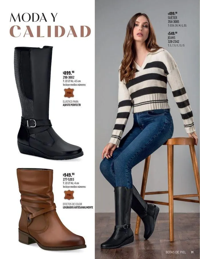 Catálogo de ANDREA - CALZADO DAMA 26 de agosto al 25 de enero 2025 - Pagina 124