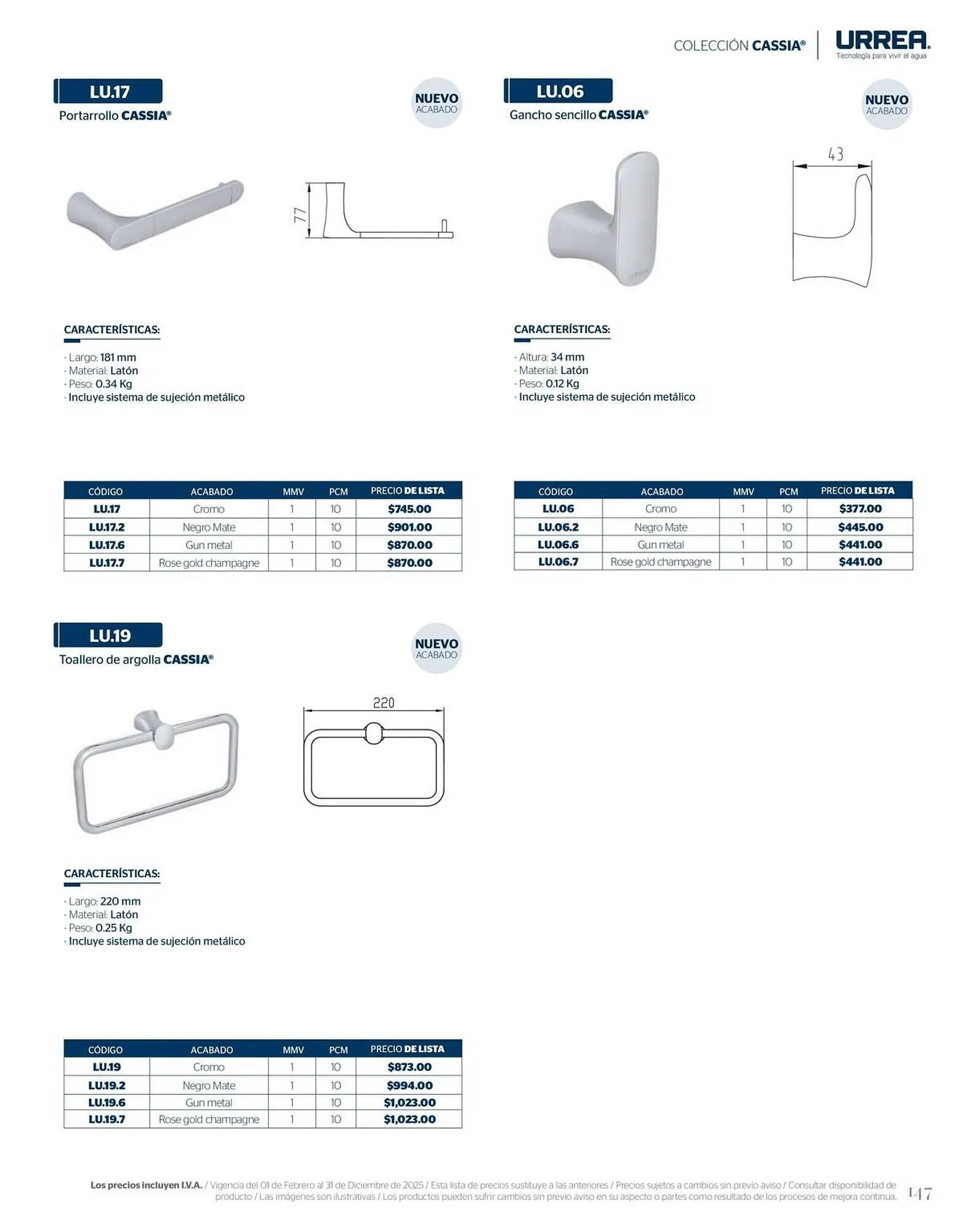 Catálogo de Catálogo Urrea 28 de febrero al 28 de febrero 2026 - Pagina 153