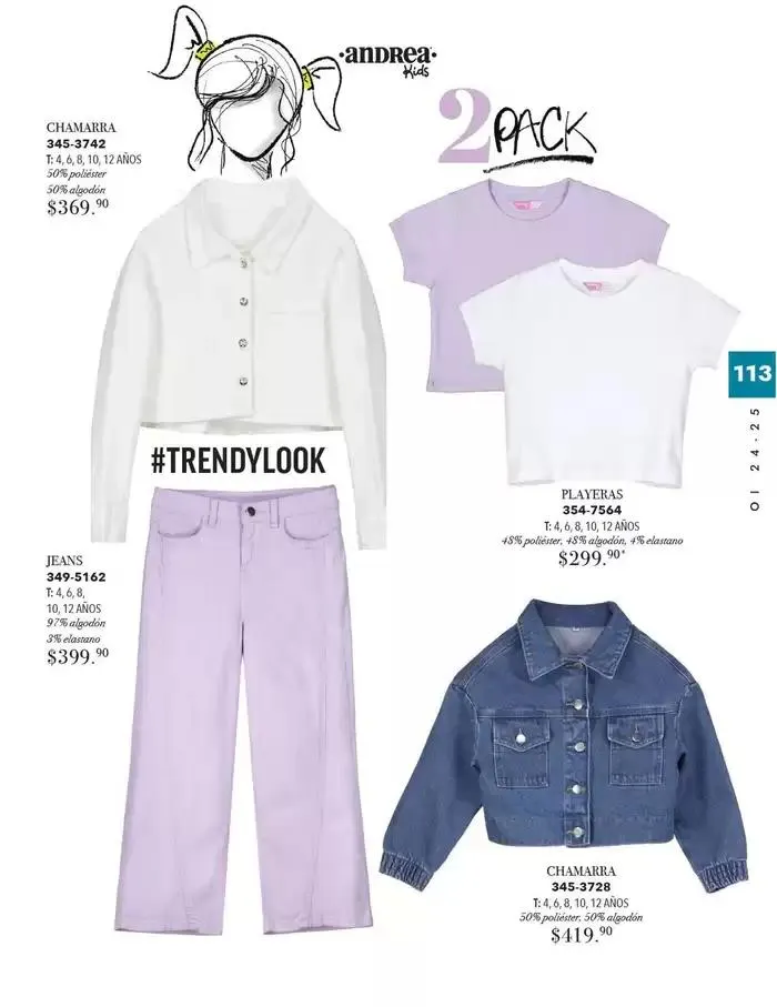 Catálogo de ANDREA - INFANTIL 26 de agosto al 25 de enero 2025 - Pagina 15