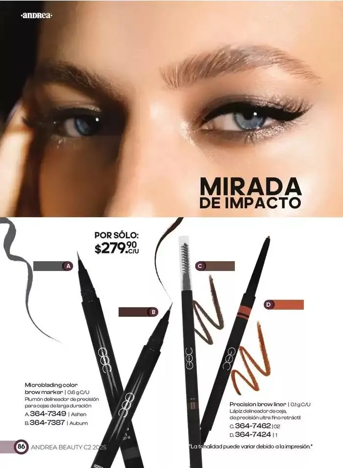 Catálogo de ANDREA | BELLEZA INTEGRAL DAMA 21 de marzo al 20 de abril 2025 - Pagina 86