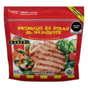 Karfri Pechugas de Pollo Al Mezquite 469 g