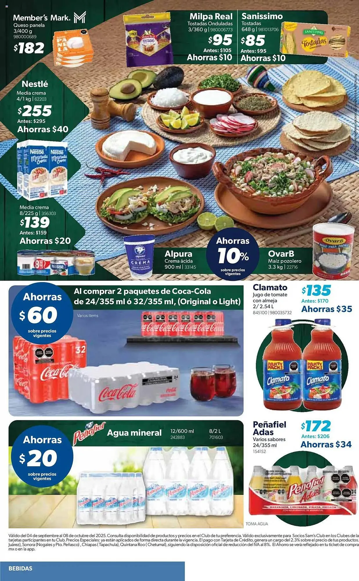 Catálogo de Catálogo Sam's Club 4 de septiembre al 8 de octubre 2025 - Pagina 2