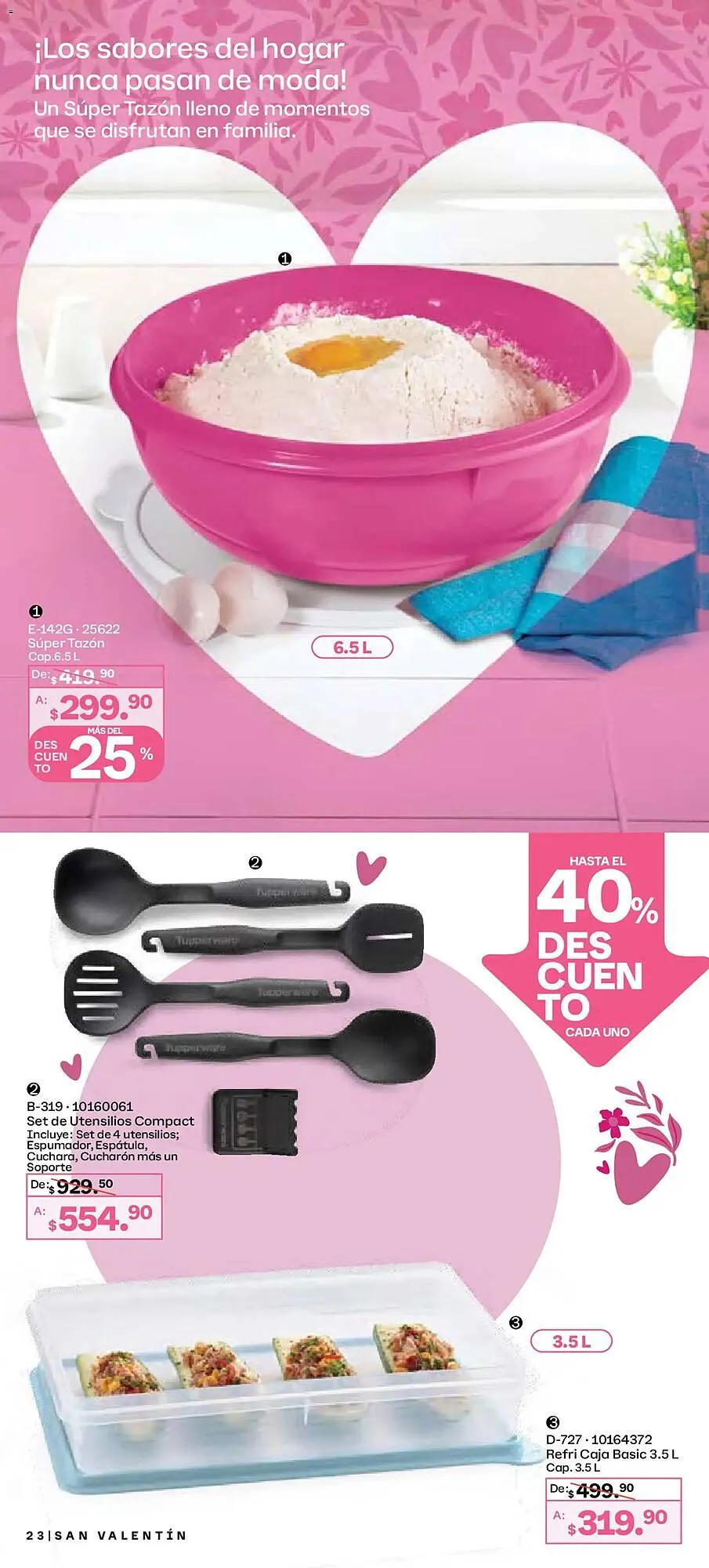 Catálogo de Catálogo Tupperware 29 de diciembre al 26 de enero 2026 - Pagina 23