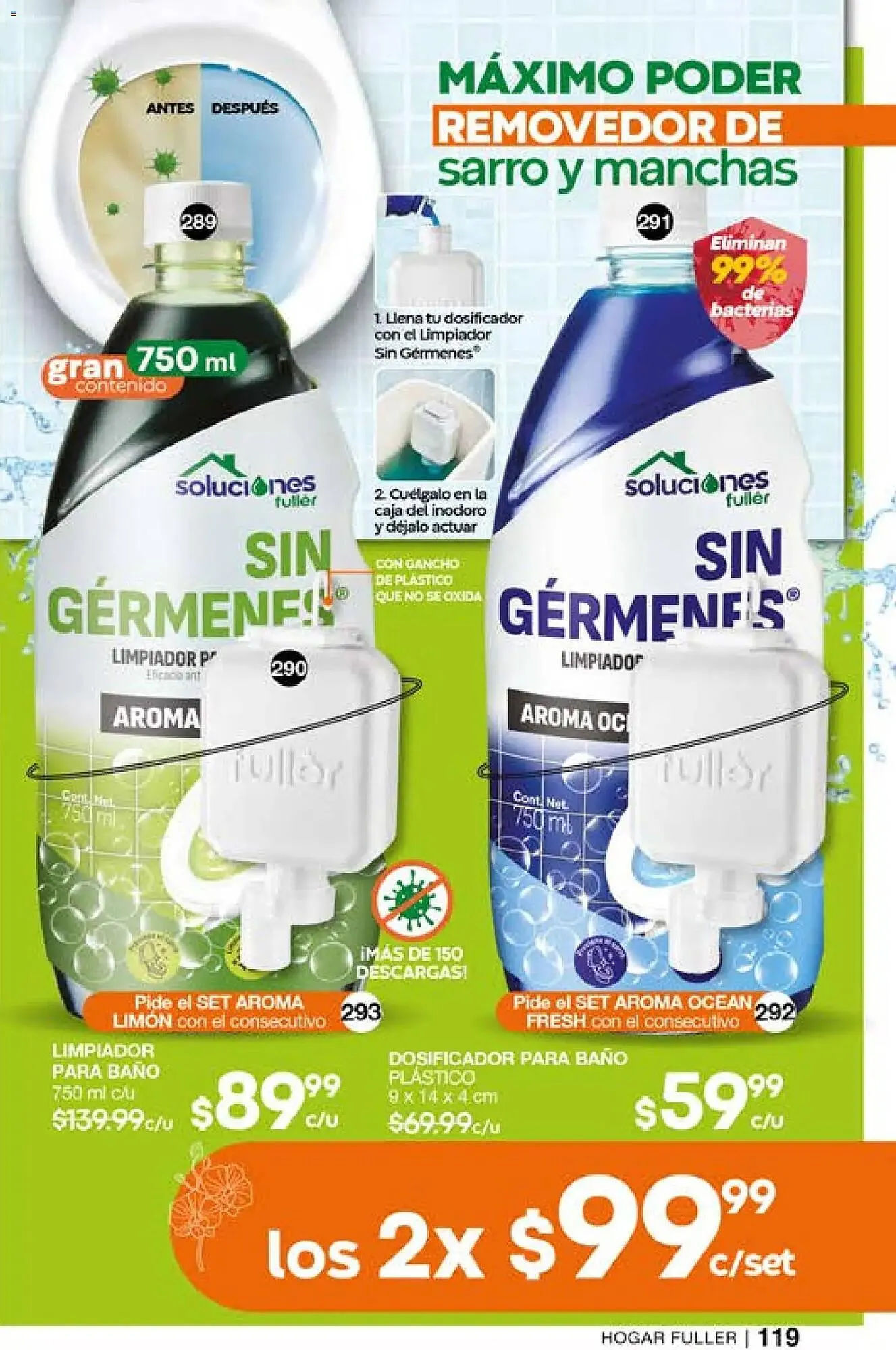 Catálogo de Catálogo Fuller 1 de abril al 22 de abril 2026 - Pagina 119