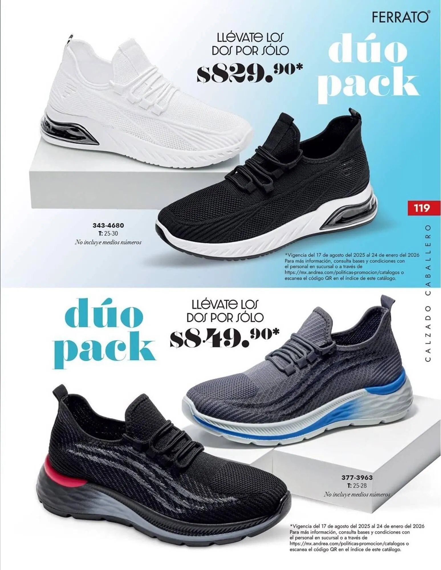 Catálogo de Catálogo Andrea 1 de septiembre al 31 de diciembre 2025 - Pagina 119