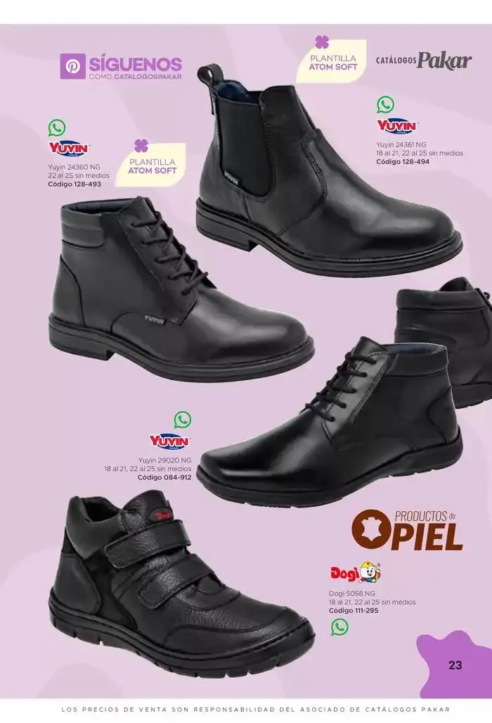 Catálogo de Pakar Junior 31 de enero al 31 de agosto 2025 - Pagina 23