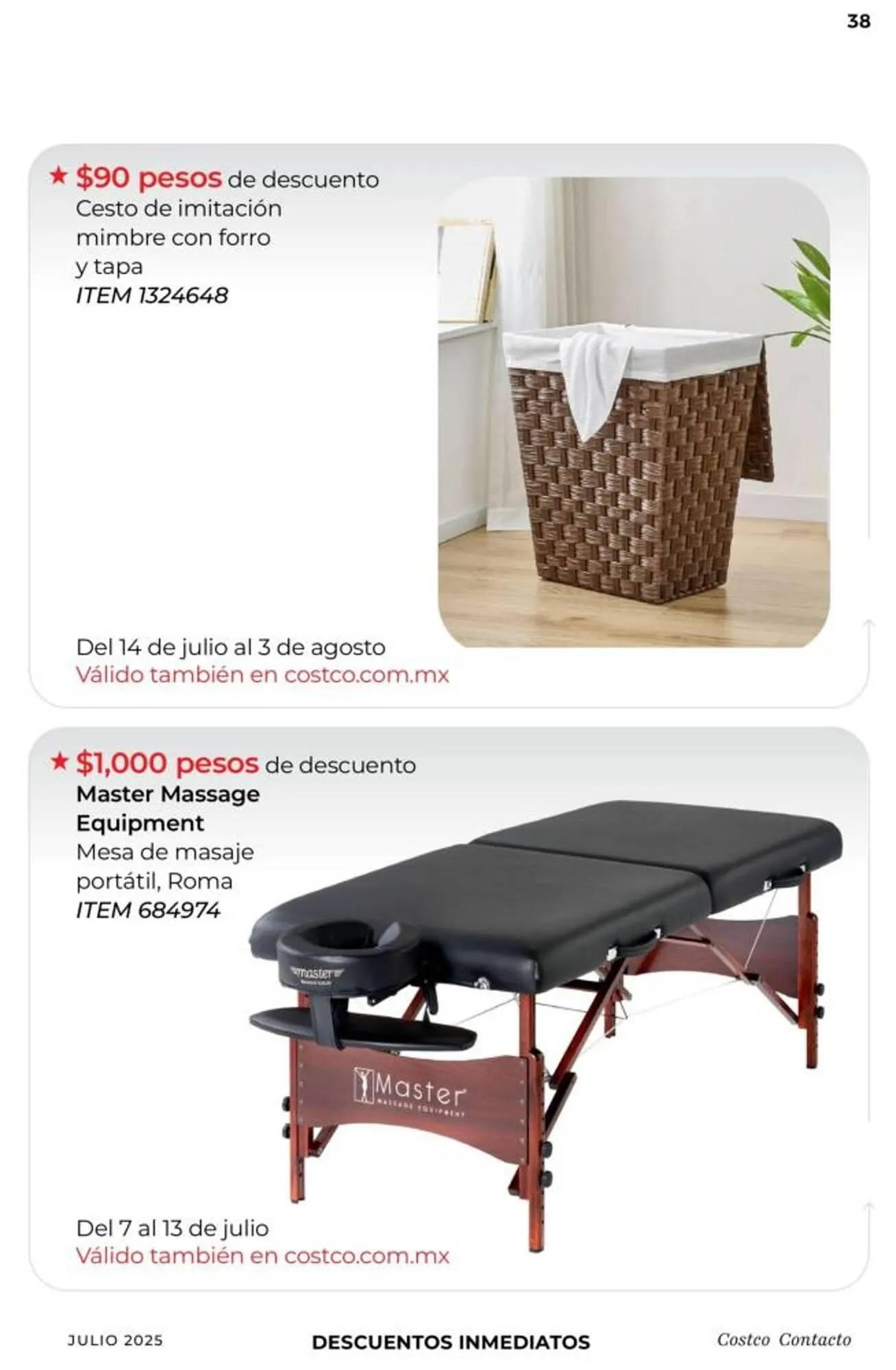 Catálogo de Catálogo Costco 1 de julio al 31 de julio 2025 - Pagina 38