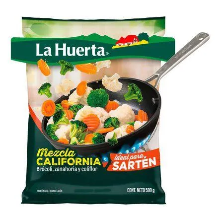 Verduras Congeladas Mezcla California La Huerta 500 gr