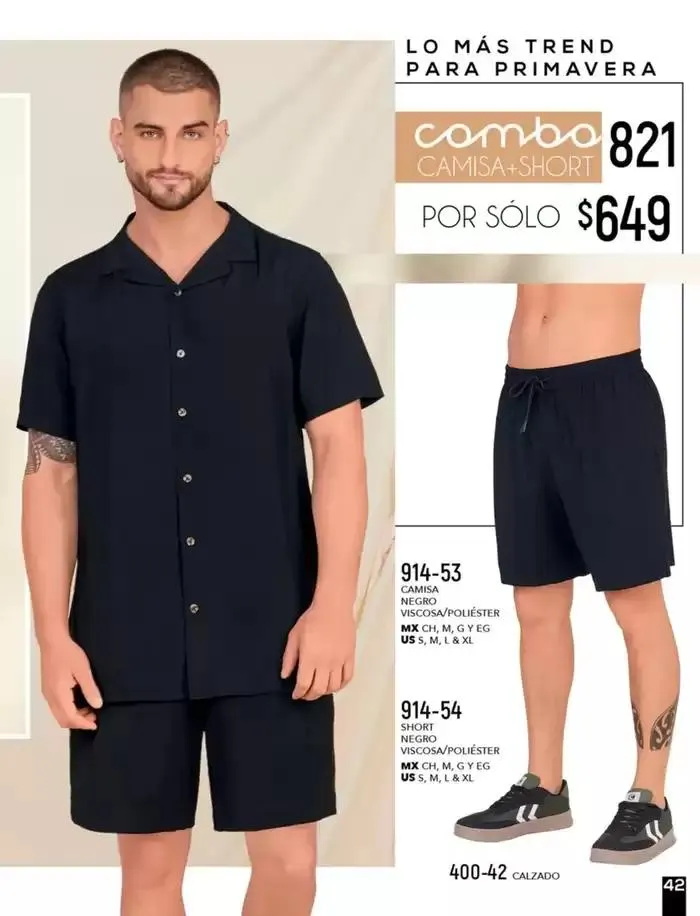 Catálogo de Catálogo Cklass Ropa Caballero Primavera Verano 2025 8 de enero al 30 de junio 2025 - Pagina 43