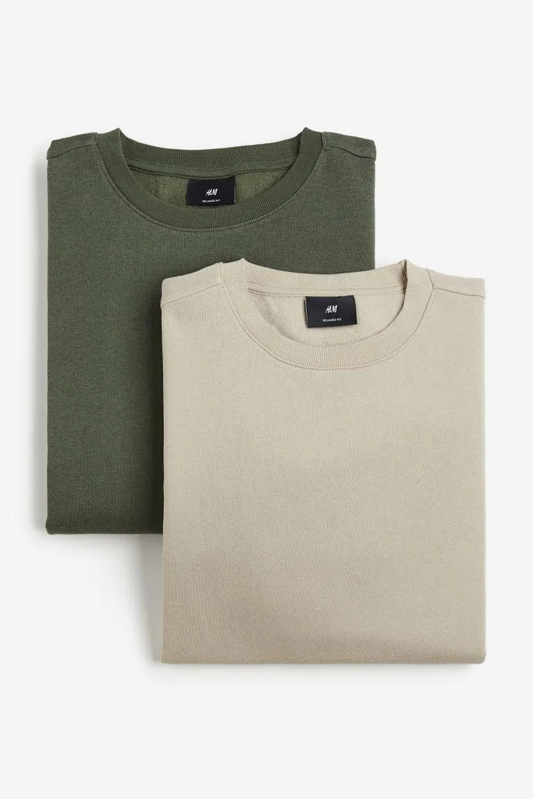 2-pack Relaxed Fit sweatshirts