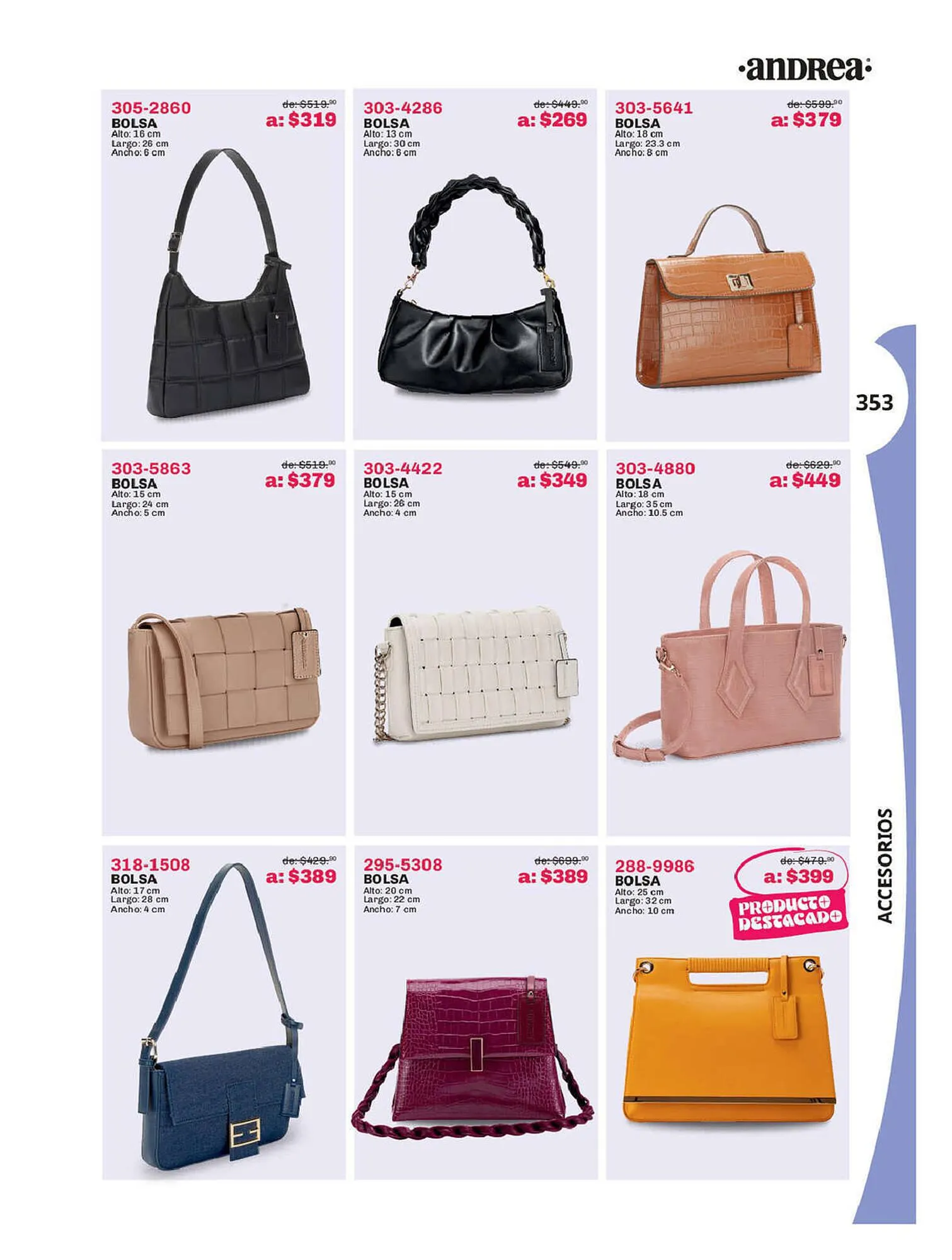 Catálogo de Catálogo Andrea 3 de julio al 4 de septiembre 2023 - Pagina 353