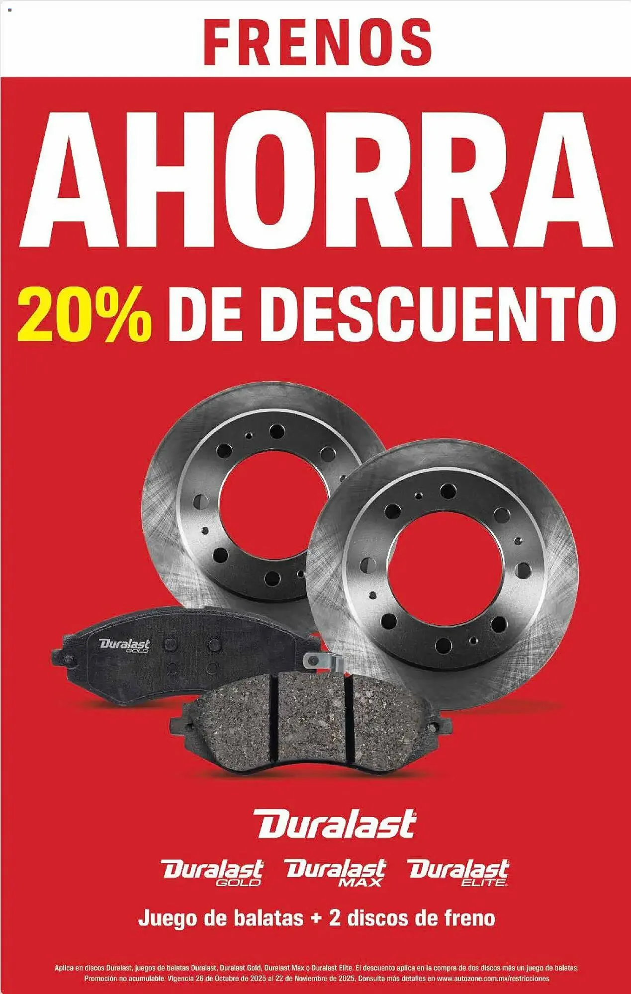 Catálogo de Catálogo AutoZone 26 de octubre al 17 de enero 2026 - Pagina 5