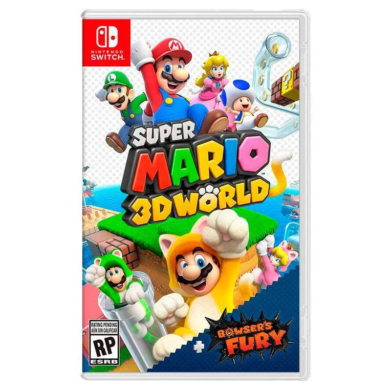 Videojuego Para Nintendo Switch Super Mario 3D World + Bowsers Fury