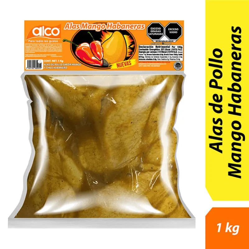 Alas Sabor Mango Habanero 1 Kg