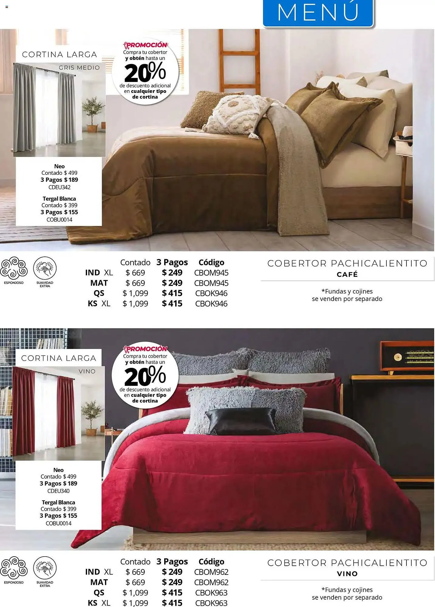 Catálogo de Catálogo Colchas Concord 1 de mayo al 1 de agosto 2026 - Pagina 313