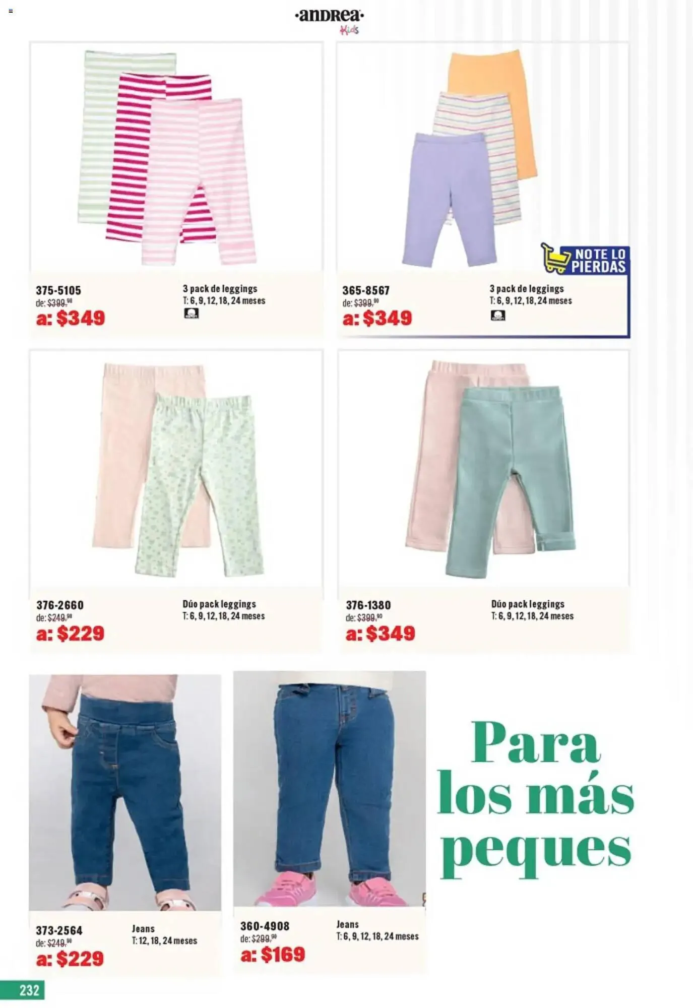 Catálogo de Catálogo Andrea 5 de abril al 2 de mayo 2026 - Pagina 232