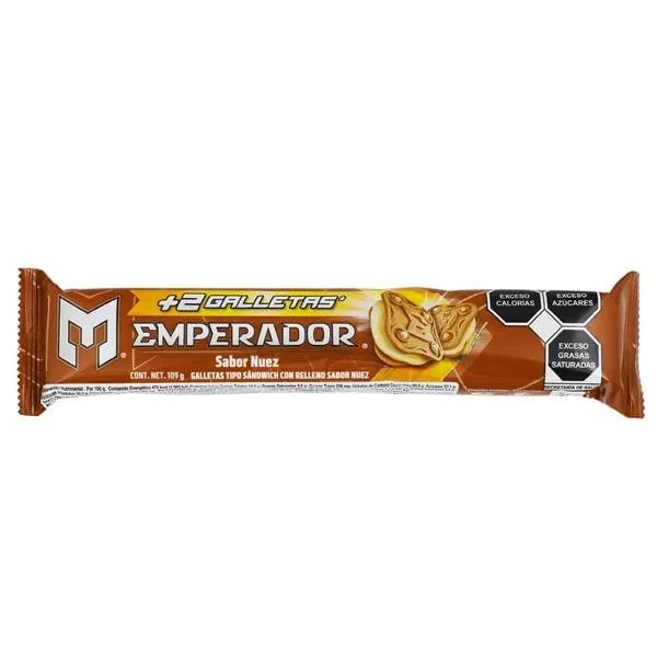 Galleta Gamesa Emperador nuez 109 g