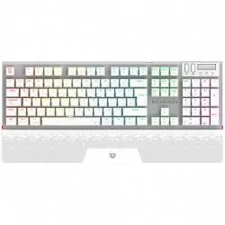 Teclado Gamer Balam Rush Dominate Expert GK979I LED RGB, Teclado Mecánico, Outemu Red, Inalámbrico, RF Inalámbrico/Bluetooth, Blanco, Español